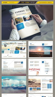 cdr軟件公司畫冊 cdr格式軟件公司畫冊素材圖片 cdr軟件公司畫冊設(shè)計(jì)模板 